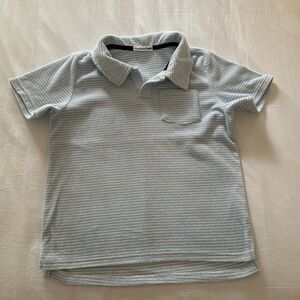 Minnow terry cloth polo shirt